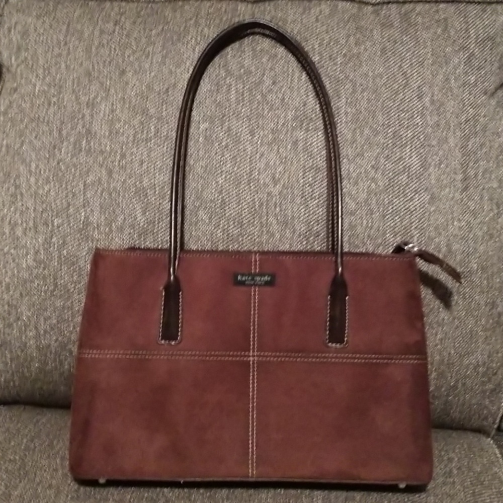 Kate Spade brown suede.